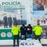 Capturan a dos personas por tráfico de estupefacientes y porte de armas en Alamedas del Río