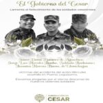 Tres cesarenses murieron en accidente aéreo en Putumayo