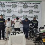 Seis capturados tras intento de asalto armado a vehículo de valores en Valledupar